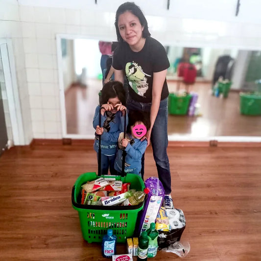 Contribuye a la alimentación de una familia
